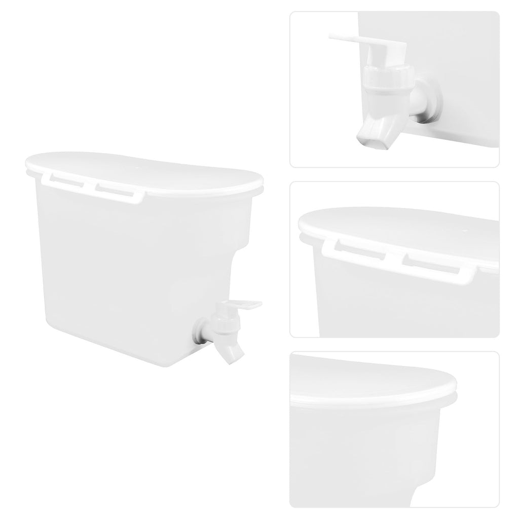 Large-capacity Heat-resistant Pp Cold Water Jug with Faucet V242047
