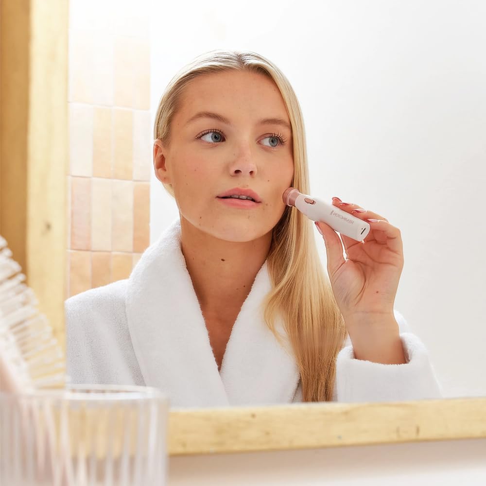 White 2-in-1 Waterproof Facial Hair Remover M246542