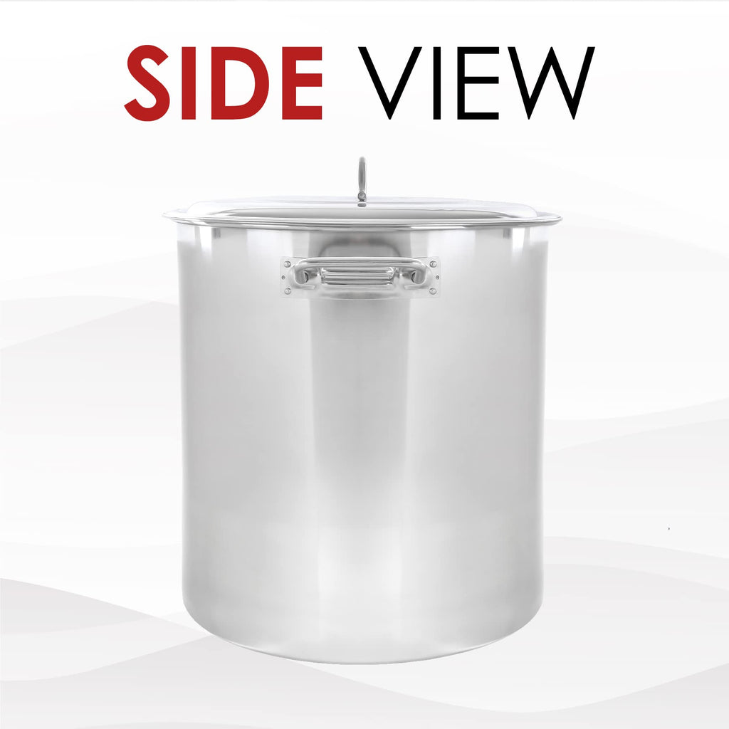 40 QT Stainless Steel Stock Pot + 12" Propane Outdoor Burner G7676