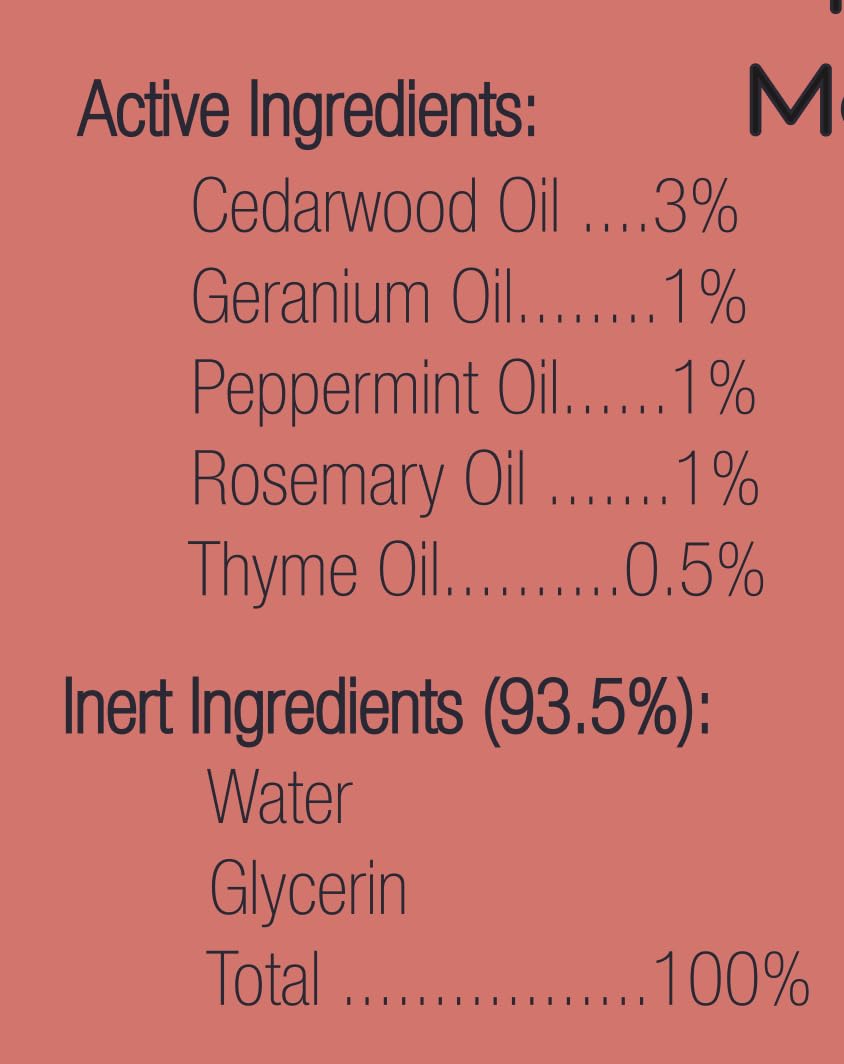 Natural Bug Repellent for Dogs 16 fl oz A681808