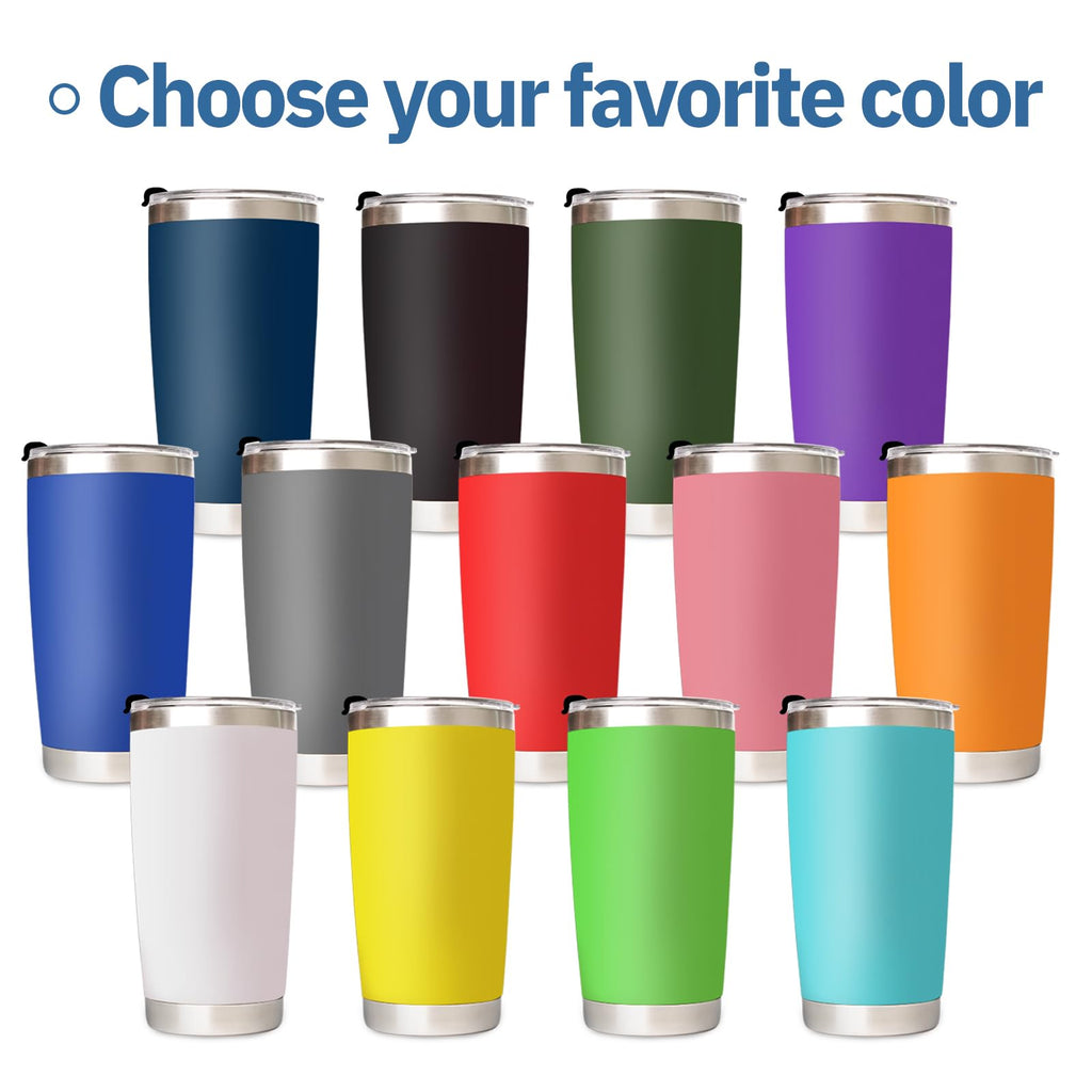 20 Oz Custom Tumbler with Lid E187