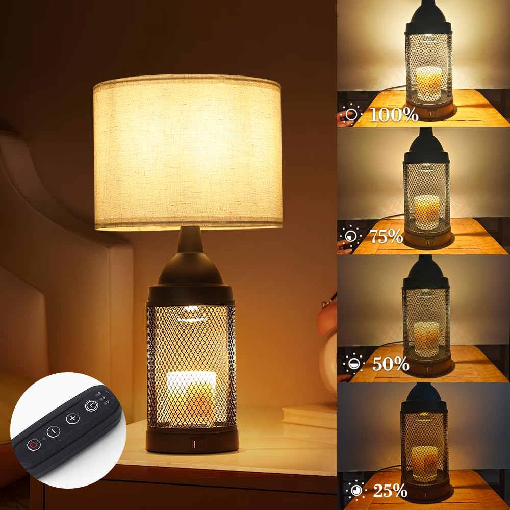 Electric Candle Warmer Lamp with 2 Bulbs P6122
