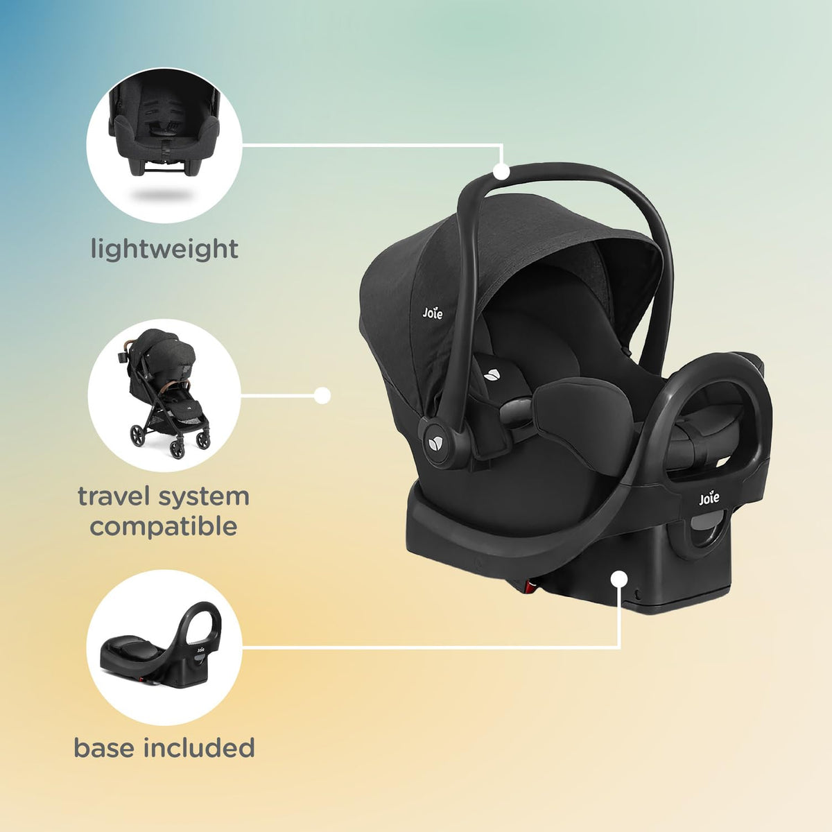 Infant Car Seat & Anti-Rebound Base E17263