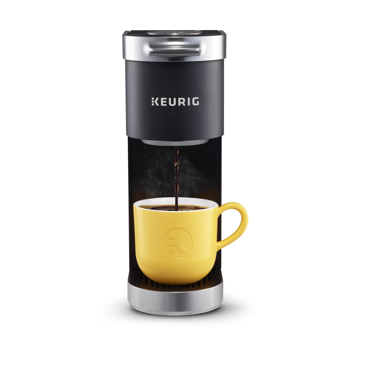 Single Serve K-Cup Pod Coffee Maker, Matte Black N413
