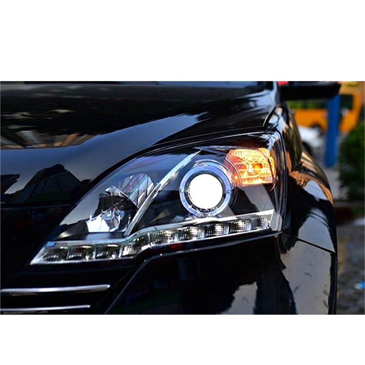 1 Pair Headlights with DRL C998