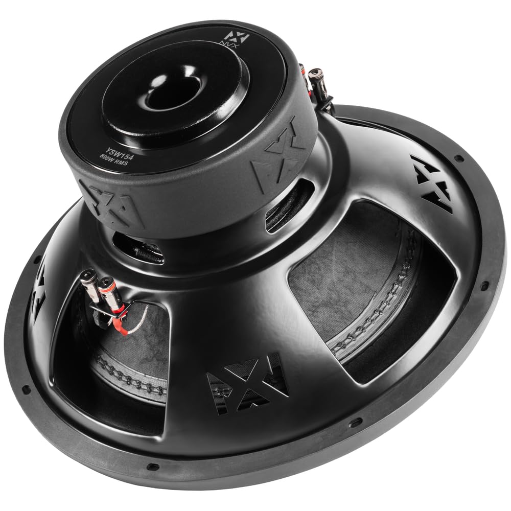 1600W Peak 15" Dual 4-Ohm Car Subwoofer V6287