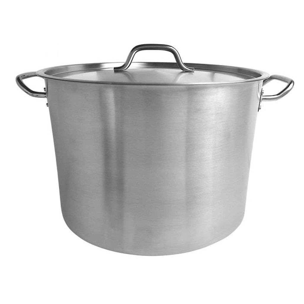 40 qt. Stainless Steel Stock Pot with Lid Y834627