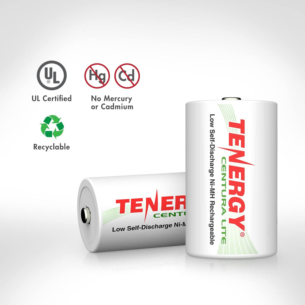 1.2V NiMH Rechargeable D Battery 8 Pack Y594521