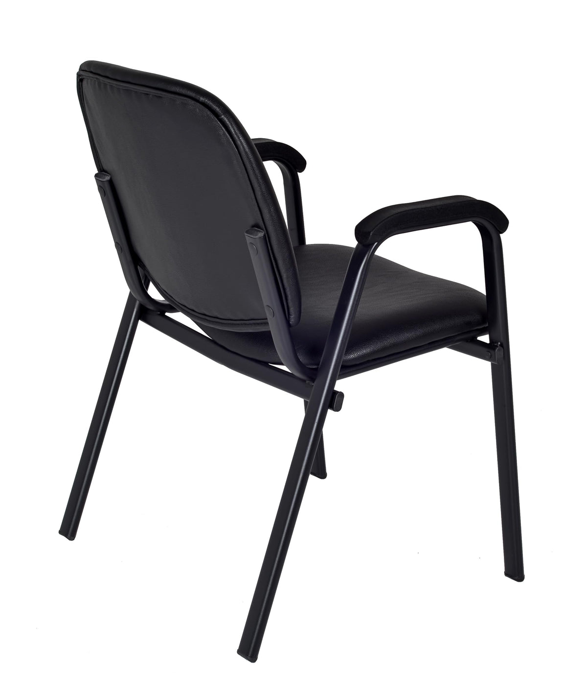 Vinyl Stacking Chair with Arms V5401