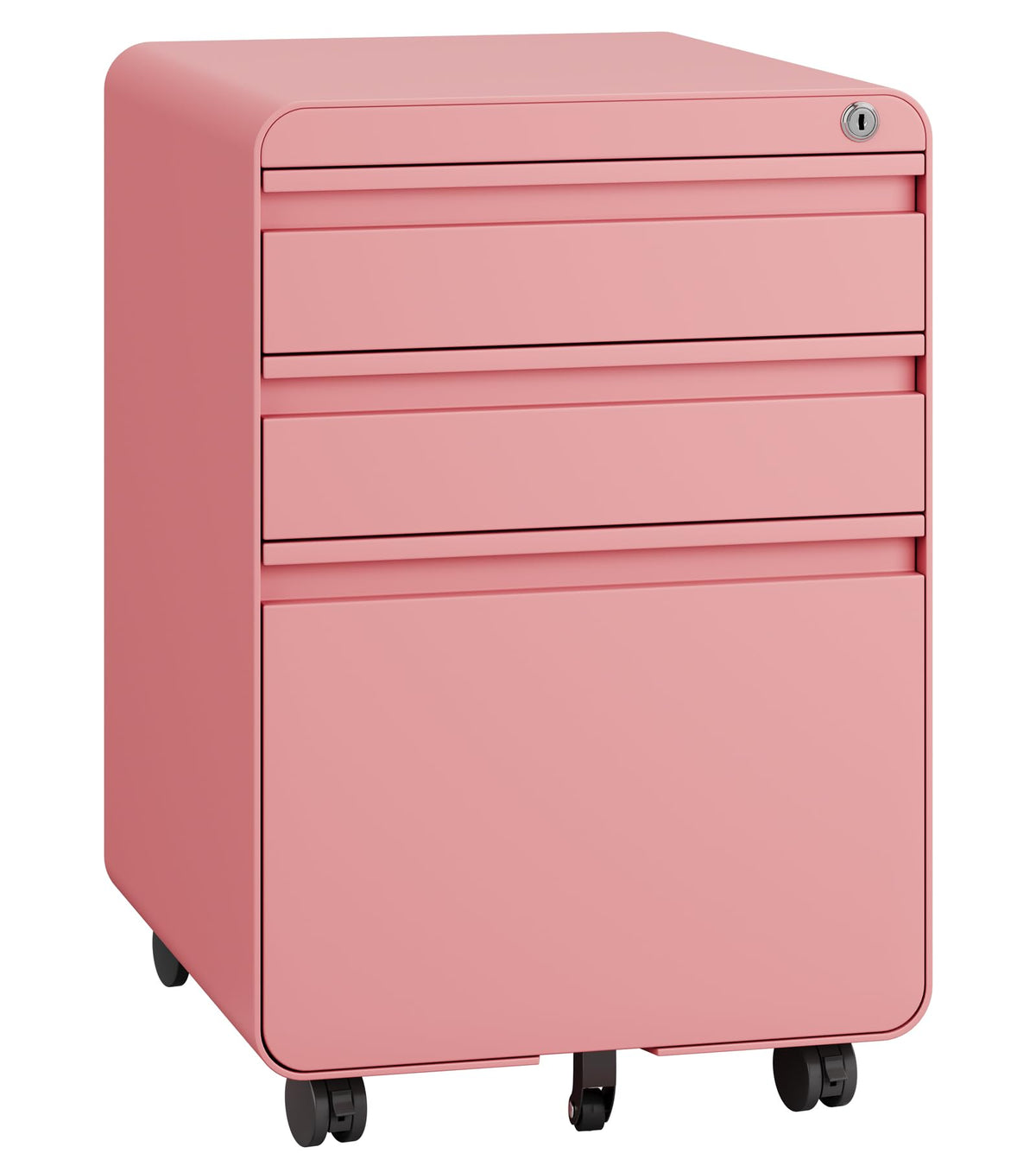 3 Drawer Metal Rolling File Cabinet P73879
