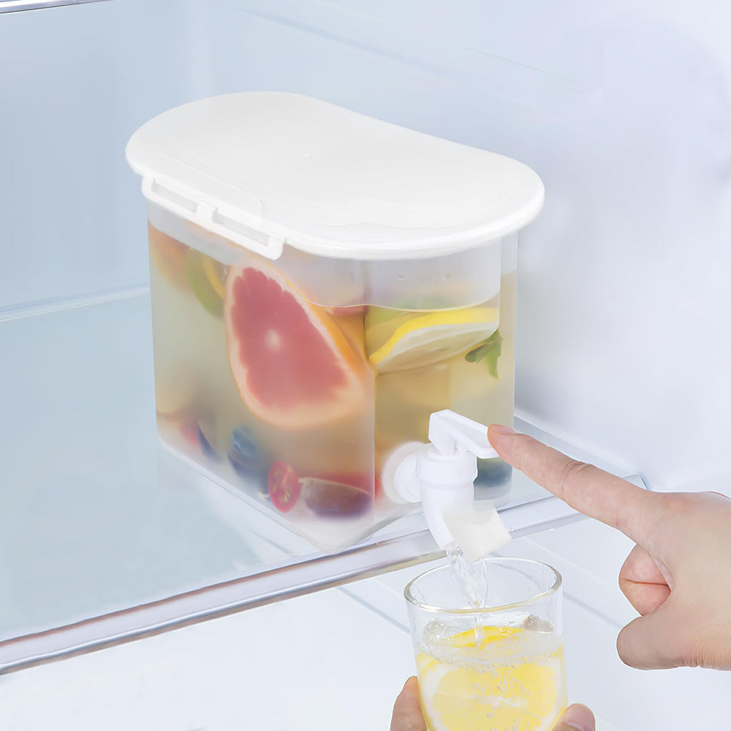 Large-capacity Heat-resistant Pp Cold Water Jug with Faucet V242047