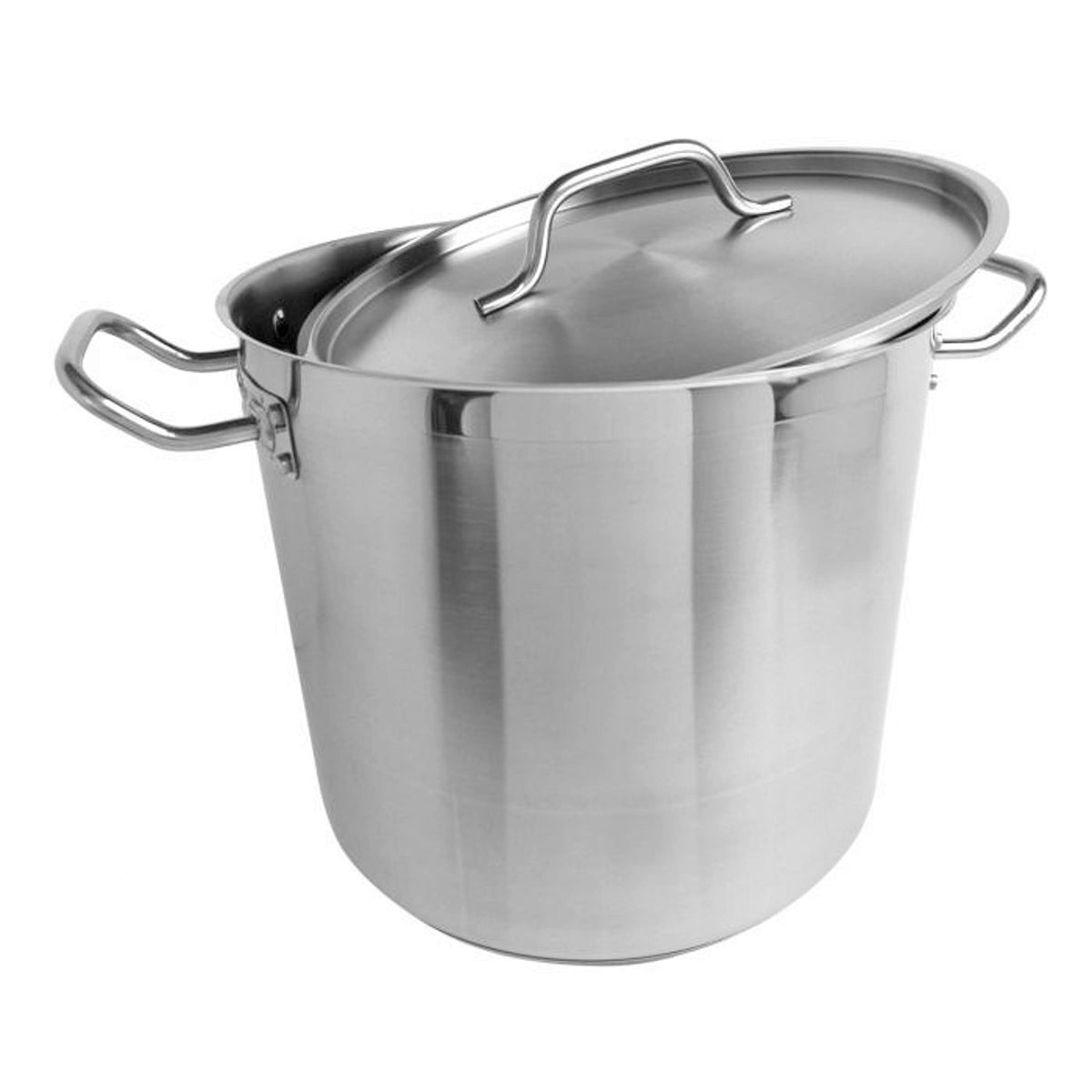 40 qt. Stainless Steel Stock Pot with Lid Y834627