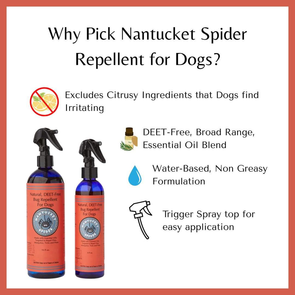 Natural Bug Repellent for Dogs 16 fl oz A681808