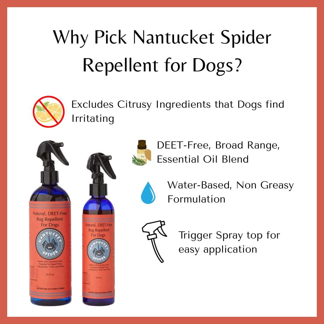 Natural Bug Repellent for Dogs 16 fl oz A681808