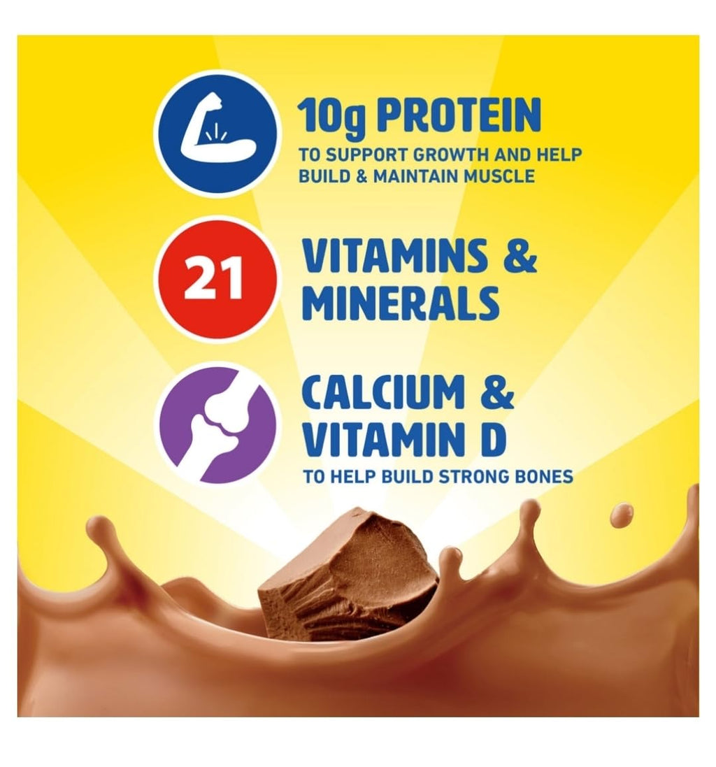 High-Protein Nutritional Shakes Milk Chocolate 8 fl oz 24 Ct D101414