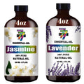 4 Fl Oz Lavender and Jasmine Essential Oil Set I661407