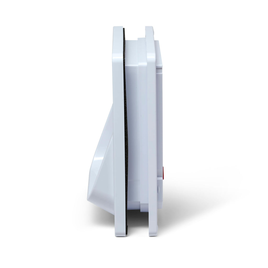 Electromagnetic 4-Way-Locking Cat Flap with 2 Collar Keys White E57773
