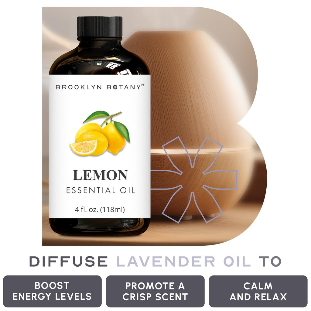 Lemon & Lemongrass Essential Oils 4 Fl Oz Pack of 2 D881