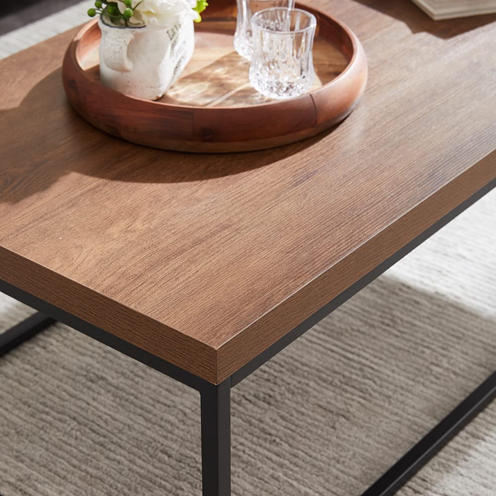 Dark Walnut Coffee Table & End Table Set N12801