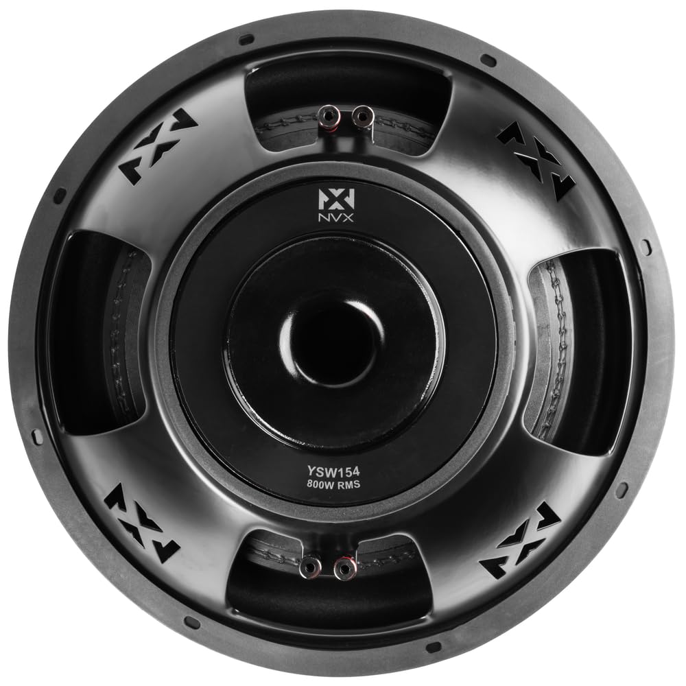 1600W Peak 15" Dual 4-Ohm Car Subwoofer V6287