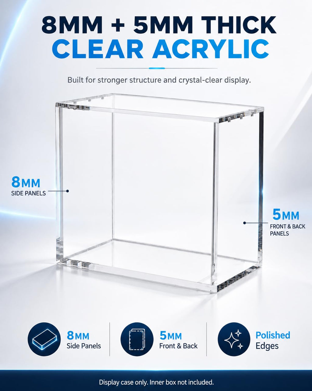 2-Pack Acrylic Case B690