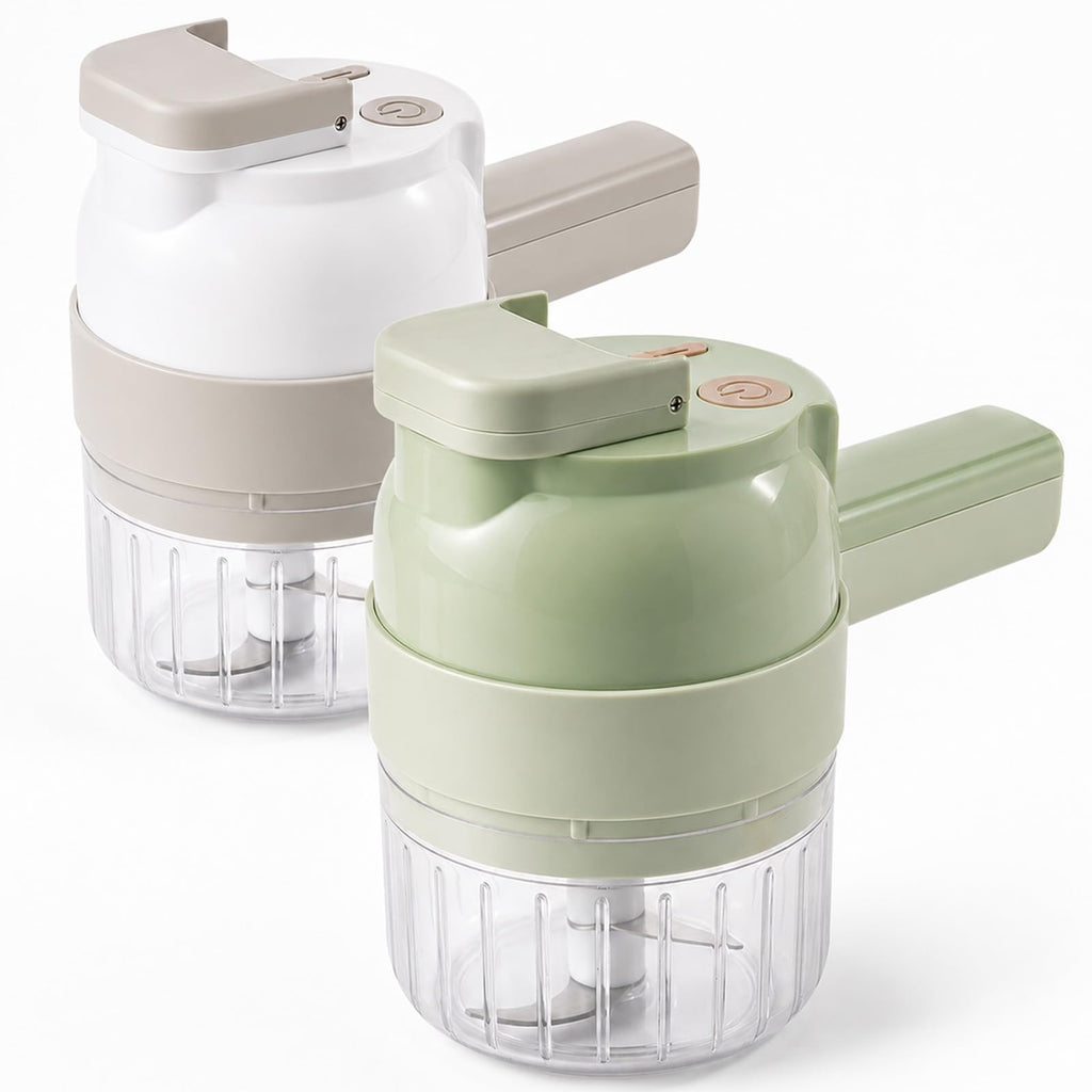 4 in 1 Handheld Electric Vegetable Cutter D627
