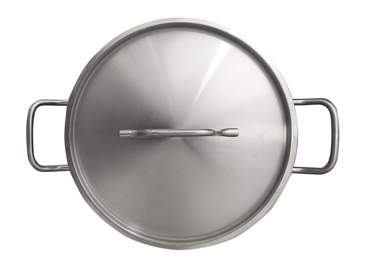 40 qt. Stainless Steel Stock Pot with Lid Y834627