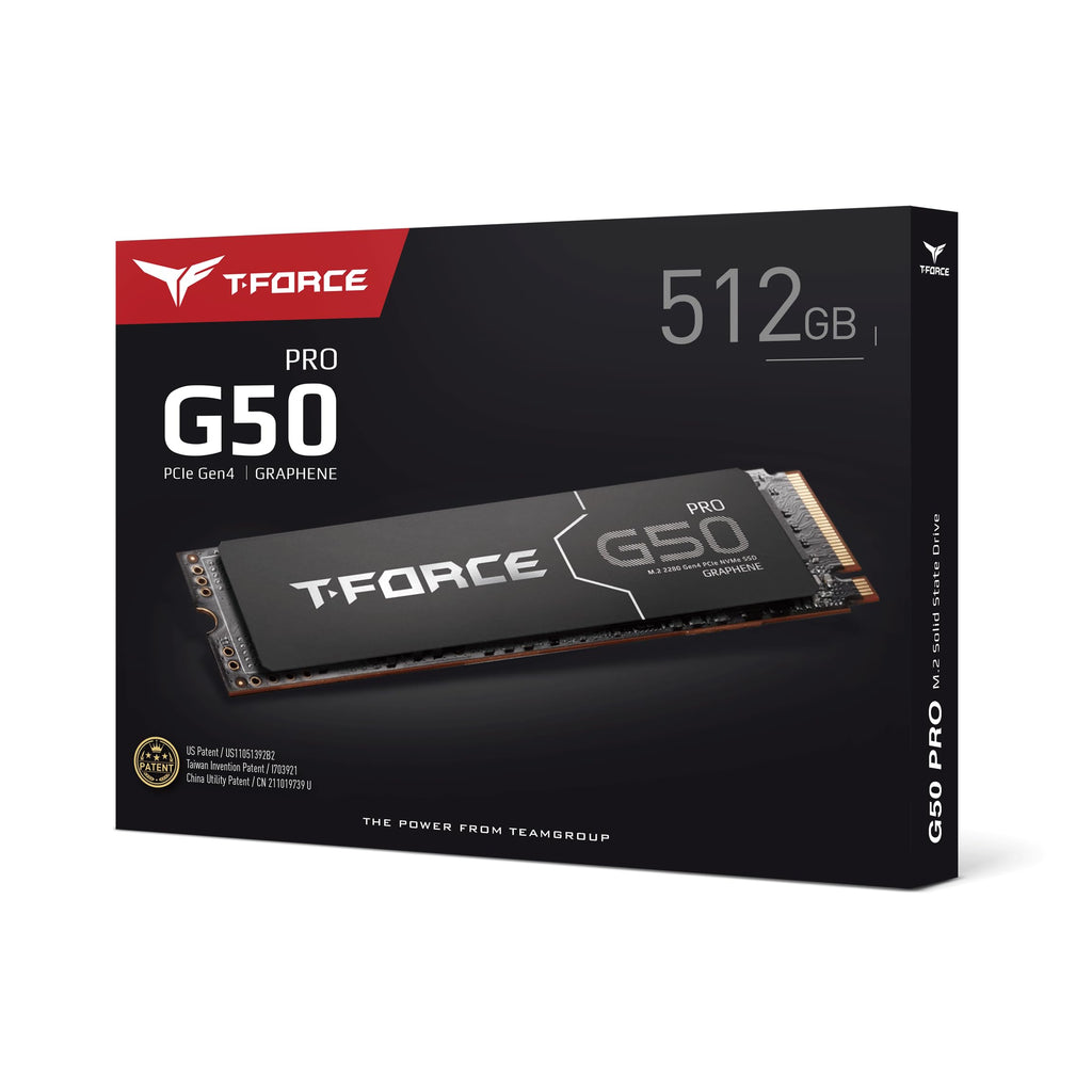 512GB NVMe PCIe Gen4x4 M.2 2280 SSD with Graphene Heat Spreader L867