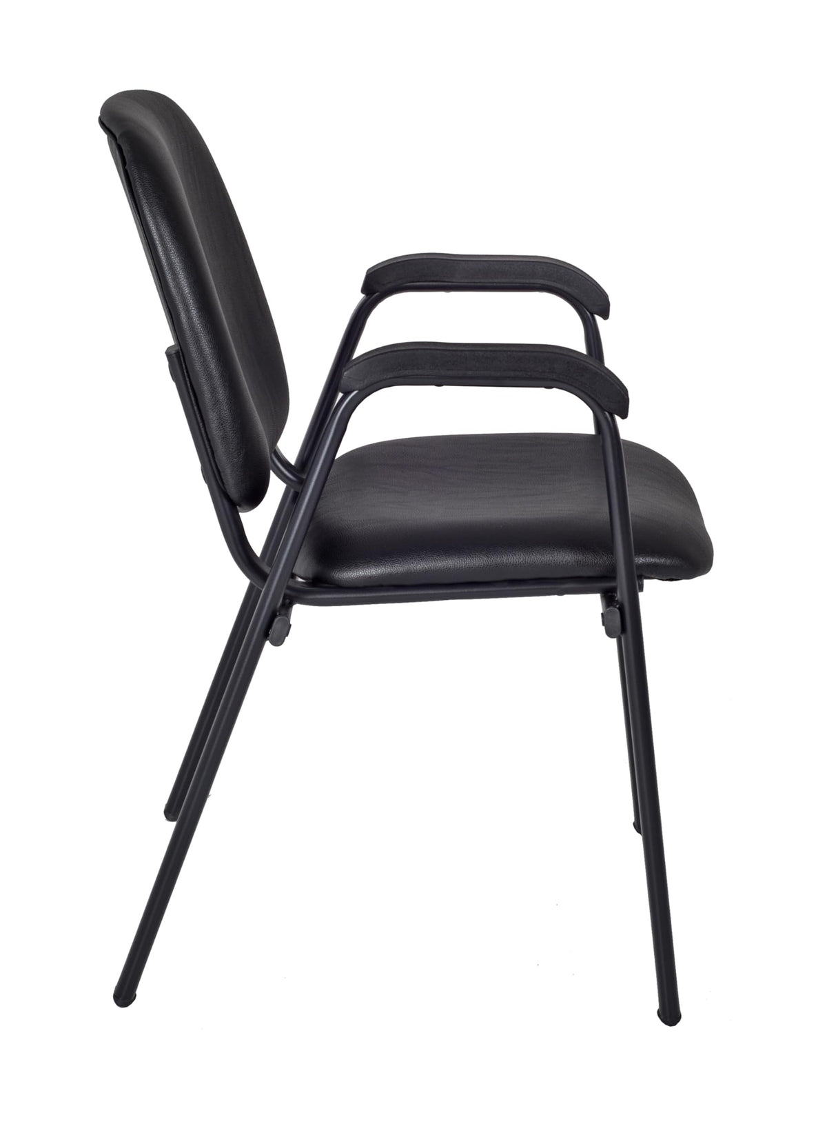 Vinyl Stacking Chair with Arms V5401