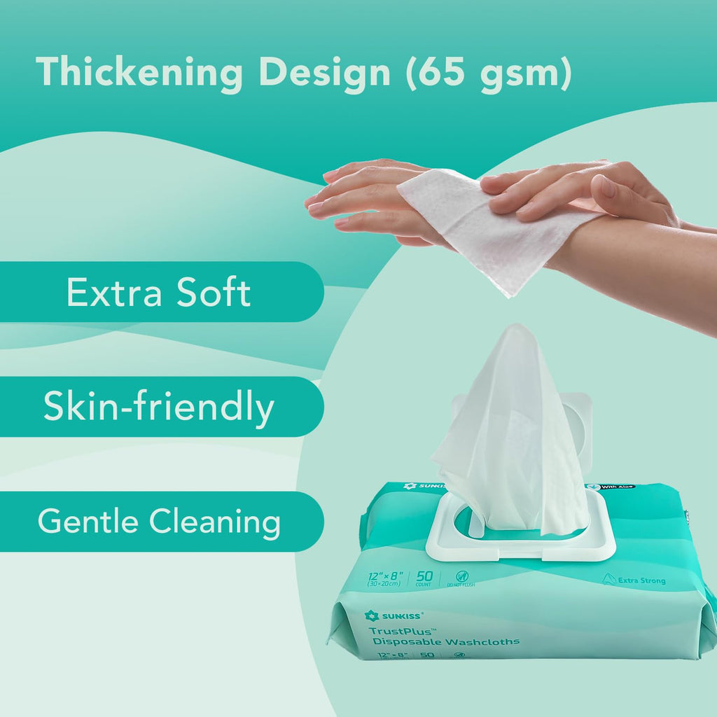 Large Adult Diapers 12 Count & Wet Wipes 200 Count K3153