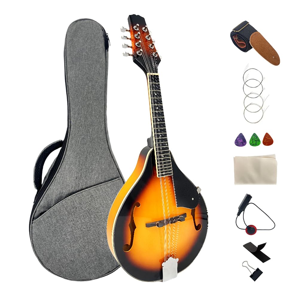 A-Style 8 String Mahogany Acoustic Mandolin J185109