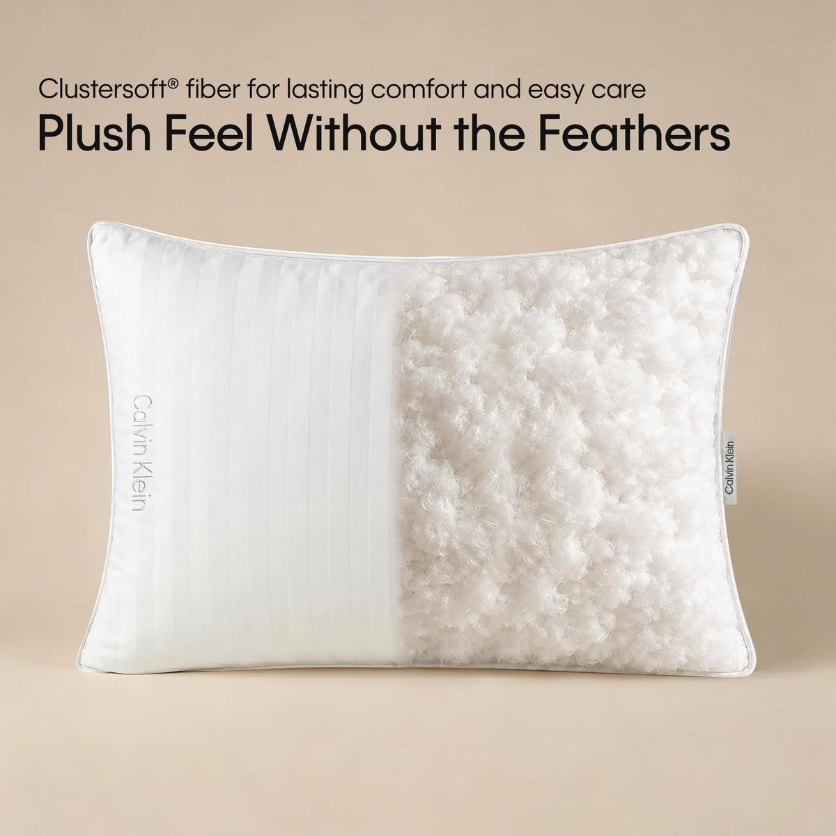 King Size Set of 2 Medium Soft Bed Pillows L30612
