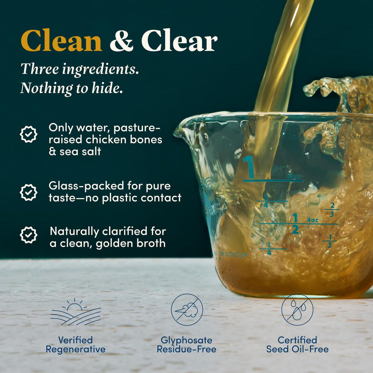 Chicken Bone Broth Variety Pack 4-Pack Q234