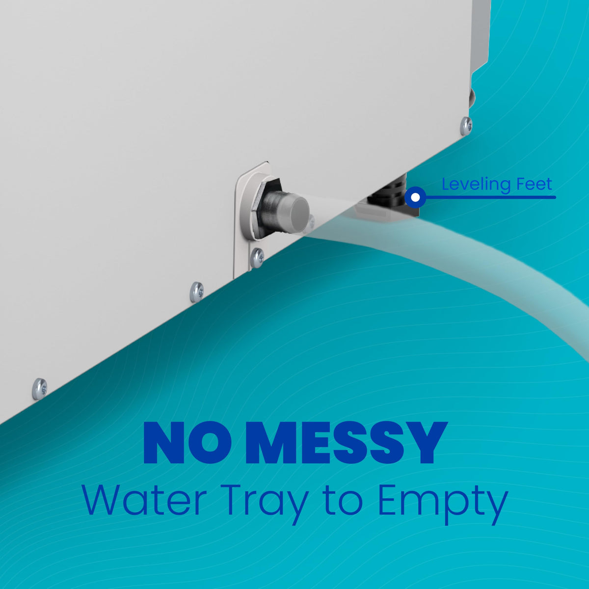 50-Pint Whole-House Dehumidifier with Wi-Fi Thermostat, Drain Hose, Condensate Pump, Bracket, and Hanging Kit R287108