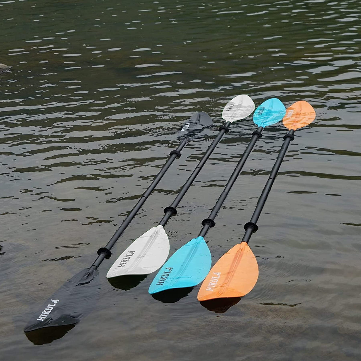 4 Piece Aluminum PP Floating Kayak Paddle J918832