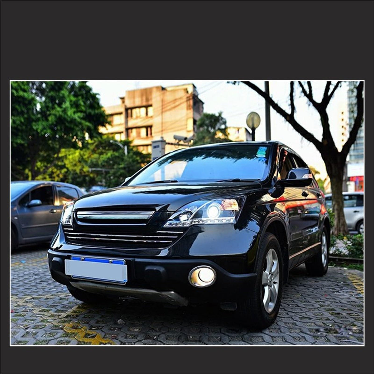 1 Pair Headlights with DRL C998