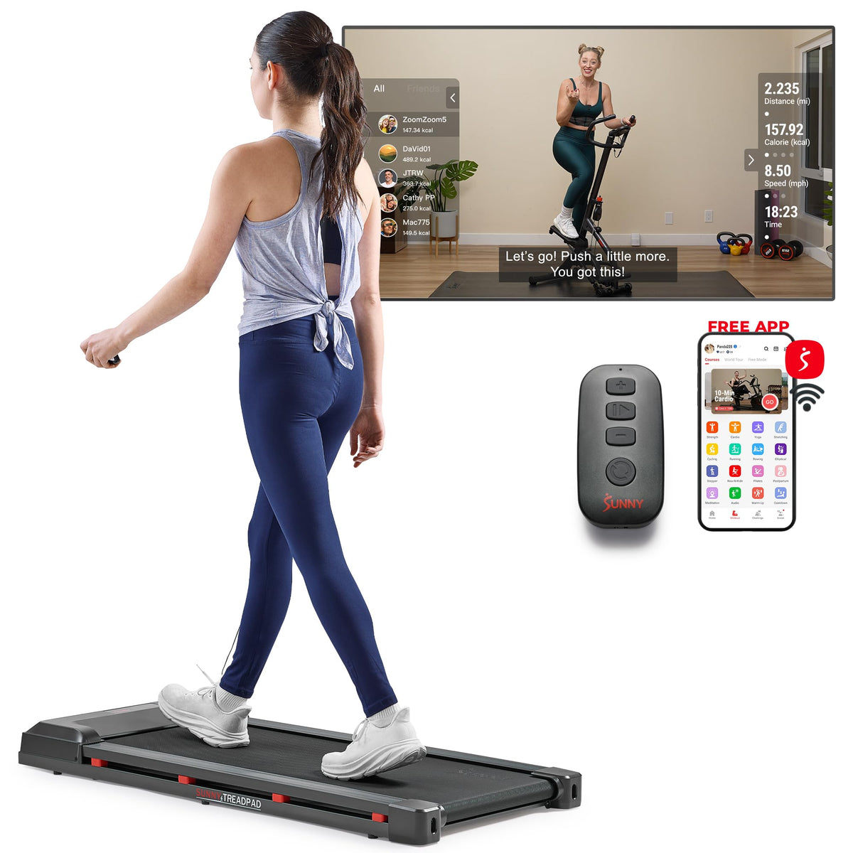 Wi-Fi Walking Treadmill D210