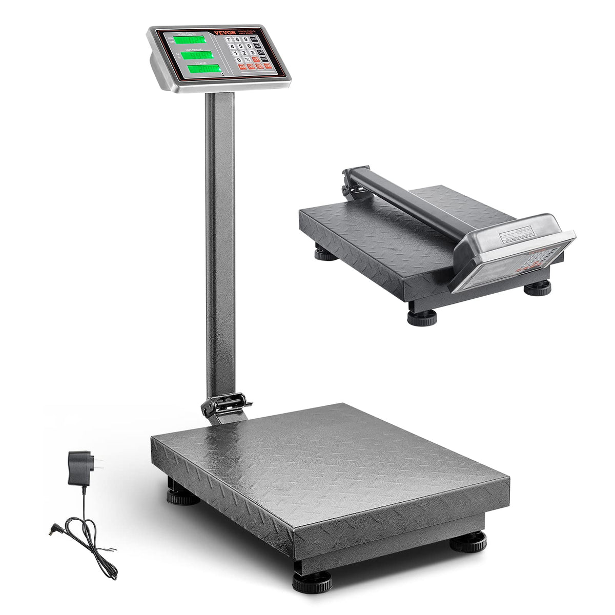 660 lbs Stainless Steel Digital Platform Scale D6029