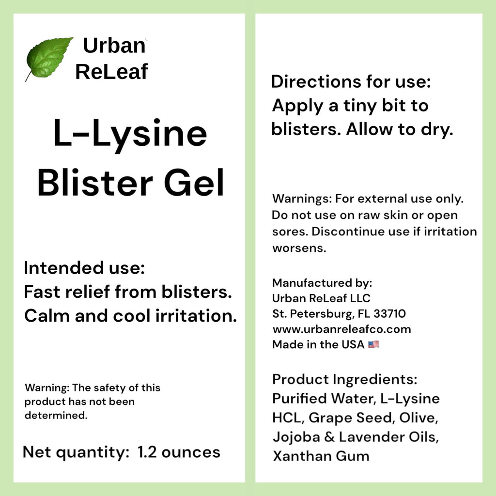 L-Lysine Soothing Gel & Lavender Oil F725055