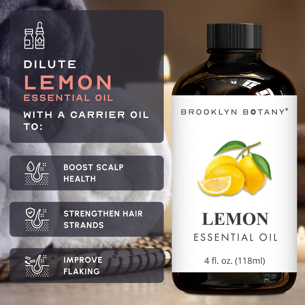 Lemon & Lemongrass Essential Oils 4 Fl Oz Pack of 2 D881
