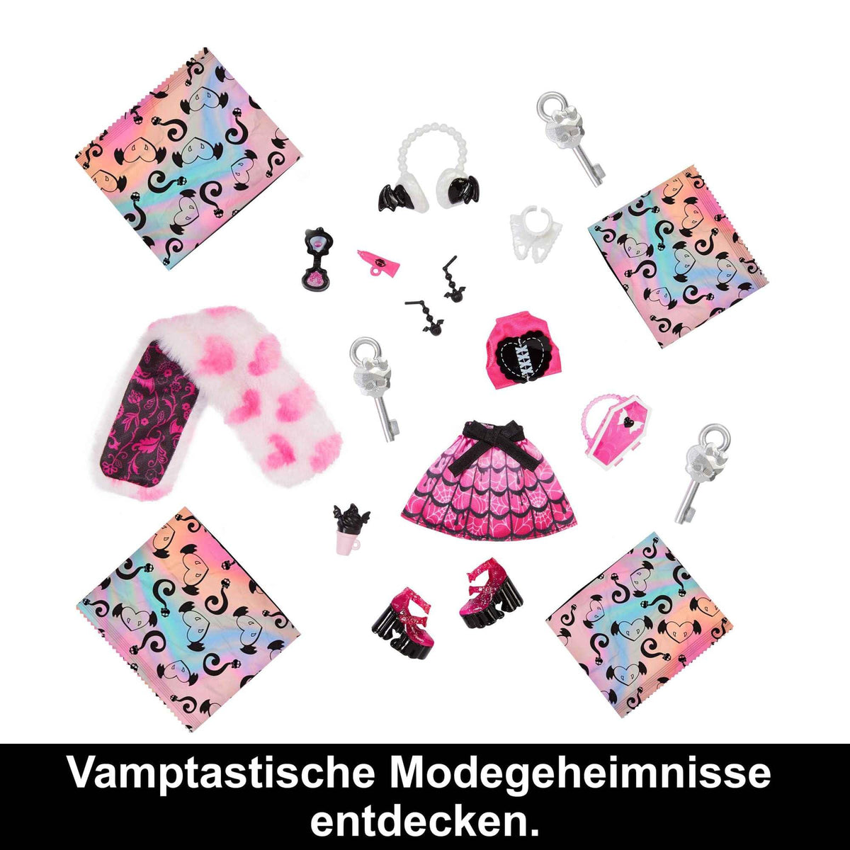 Doll and Fashion Set with 19+ Surprises X8583