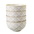 26 Oz Ceramic Soup Bowls Set of 4, 6 inch B3015