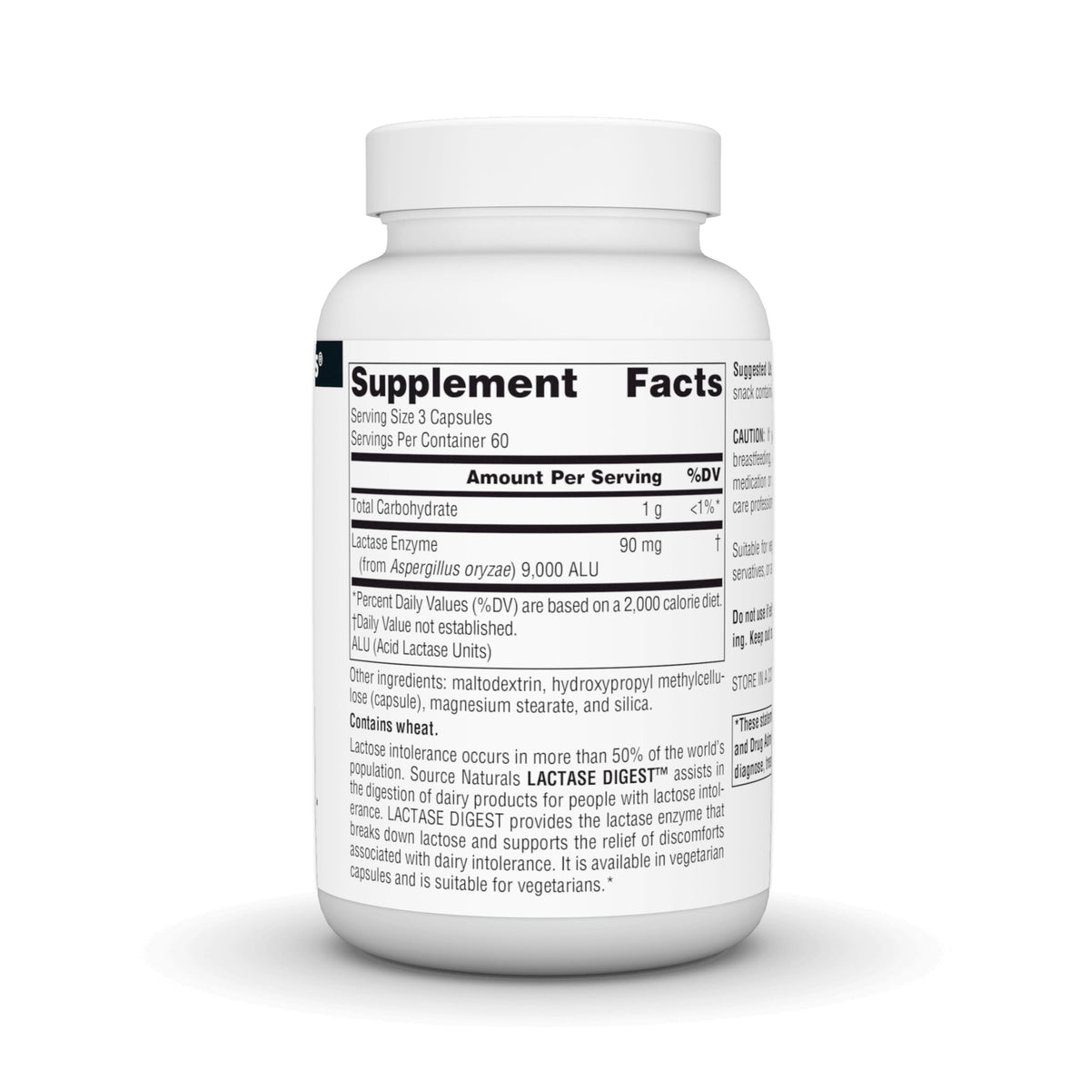 Lactase Digest 180 Vegetarian Capsules N675948