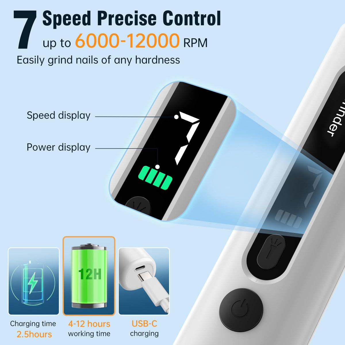 Electric Dog Nail Grinder U56589