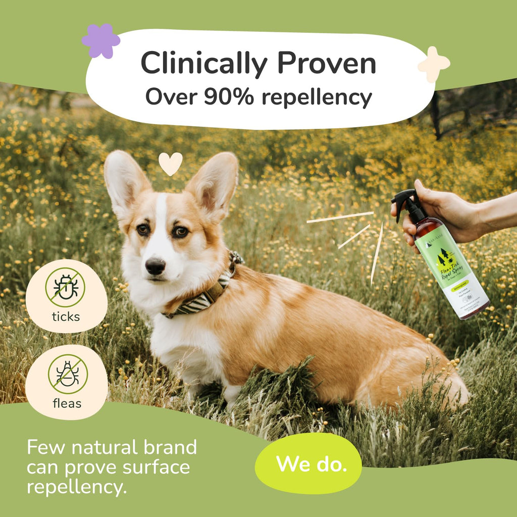 Lemongrass Flea & Tick Repel Coat Spray for Dogs & Cats 12 fl oz P4500
