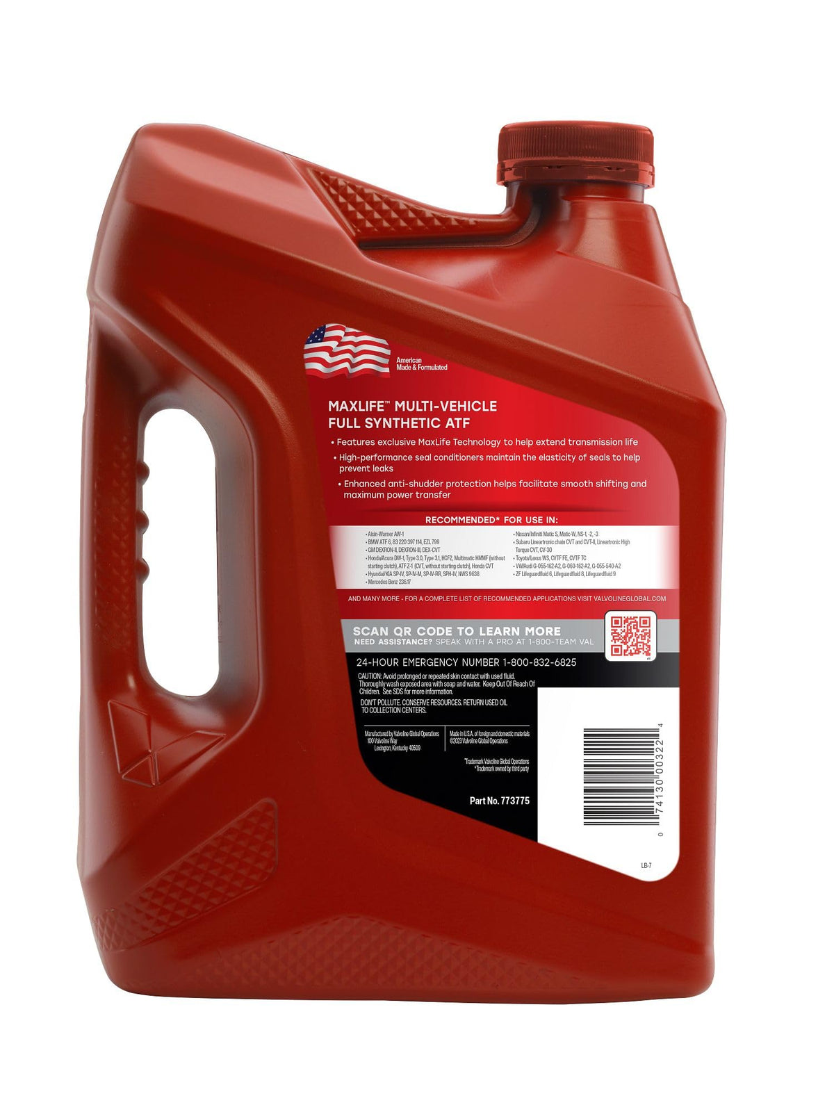 Full Synthetic Automatic Transmission Fluid 1 Gallon N82267
