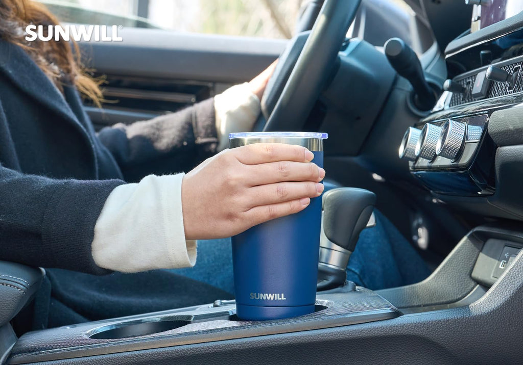 20 oz Insulated Stainless Steel Travel Tumbler with Lid E861