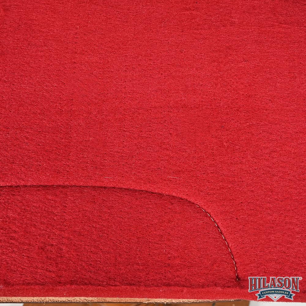 Western Wool Felt Horse Saddle Pad Black 32x30 P590934