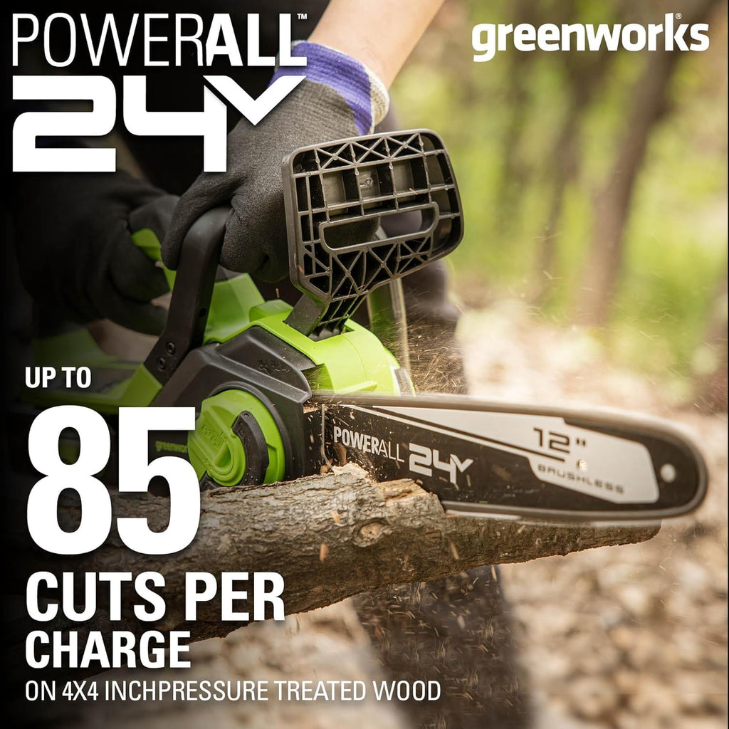 24V 12 in Cordless Electric Chainsaw B9343