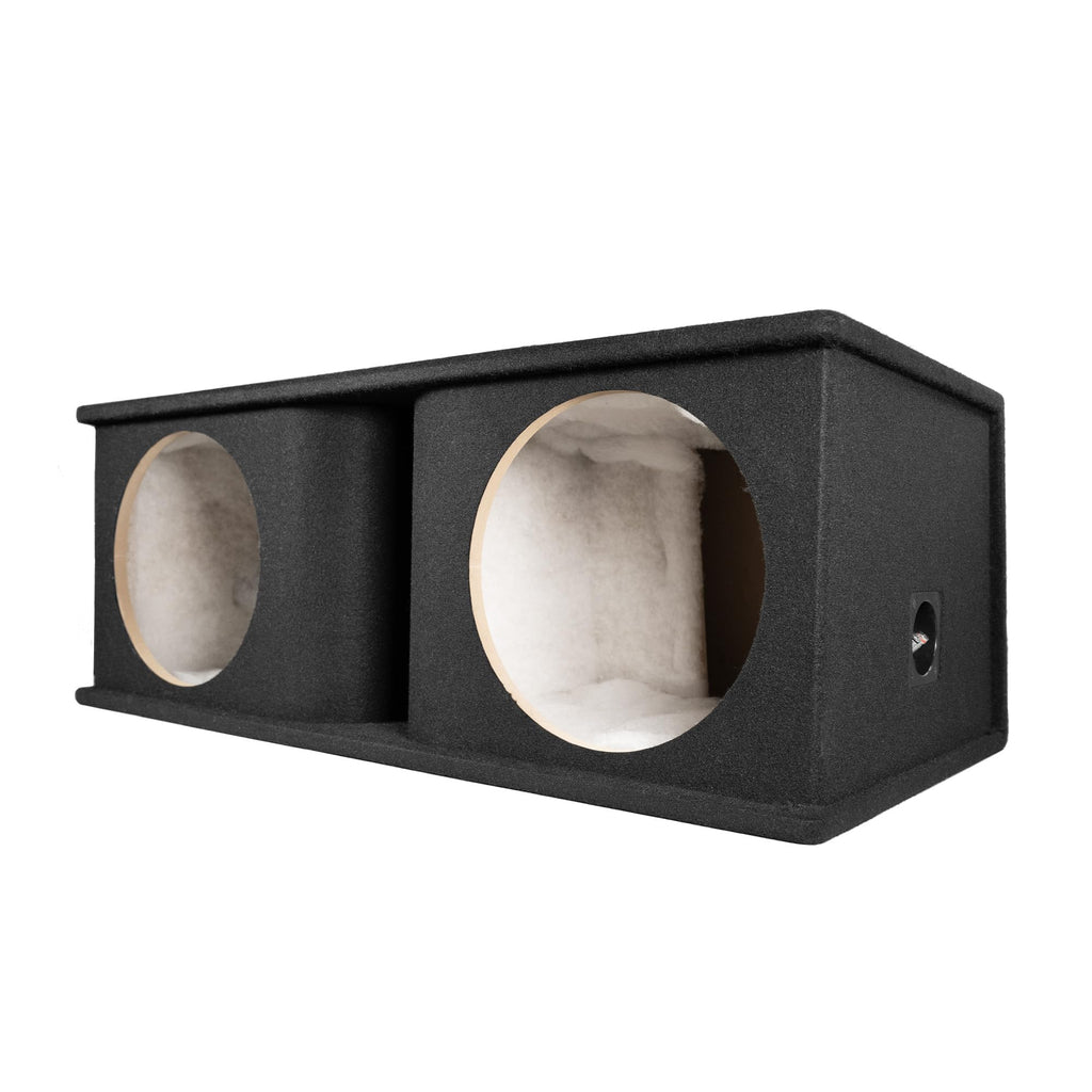 Dual 12" Horn-Ported Car Subwoofer Box D53059